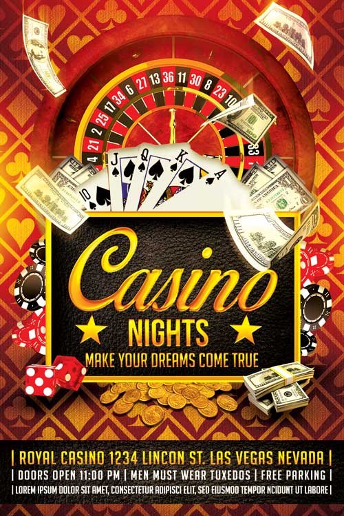 Free Casino Flyers Templates