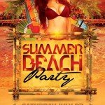 Summer Beach Party Flyer