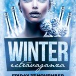 Winter Party Flyer Template