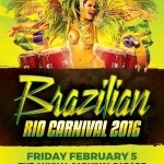 Brazilian Carnival Flyer Template