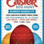 Easter Egg Hunt Flyer