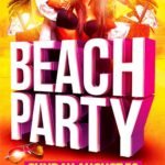 Beach Summer Party Flyer Template