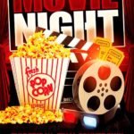Movie Night Flyer Template PSD