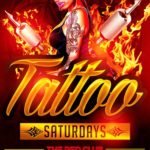 Tattoo Party Flyer Template PSD