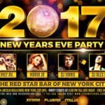 New Years Eve Horizontal Flyer Template