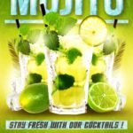 Mojito Flyer Template PSD