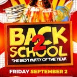 Back to School Party Flyer Template