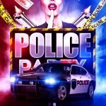 Police Party Flyer Template