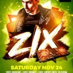 Zix DJ Flyer Template