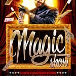 Magic Show Flyer Template