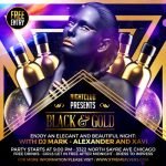 Black and Gold Flyer Template