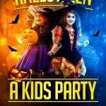 Halloween Kids Party Flyer Template