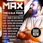 DJ Tour Schedule Flyer Template