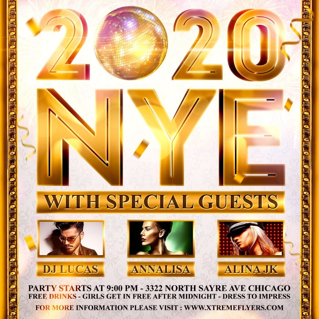 Nye Square Flyer Template - Xtremeflyers